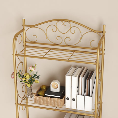 HOME BI easy-assembly with numbered parts gold finish