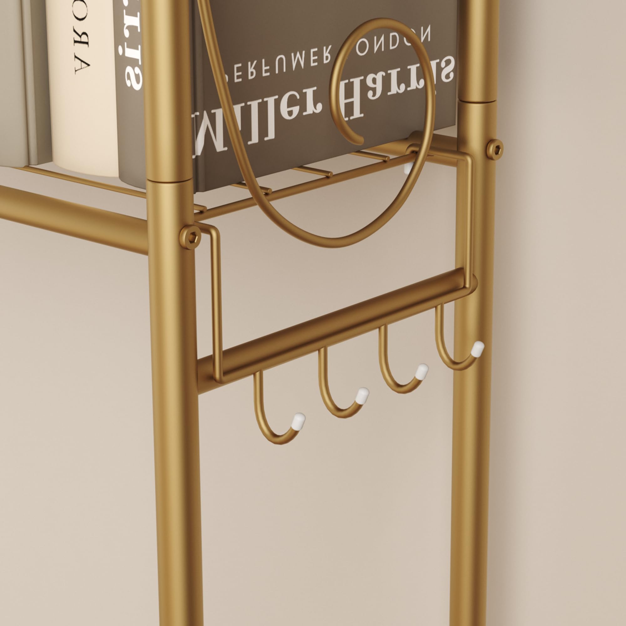HOME BI space saving bathroom storage above toilet organized