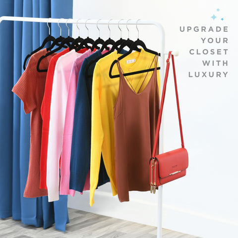 HOME IT dimensions 17.4 x 0.2 x 9.2 inches fit standard closets.