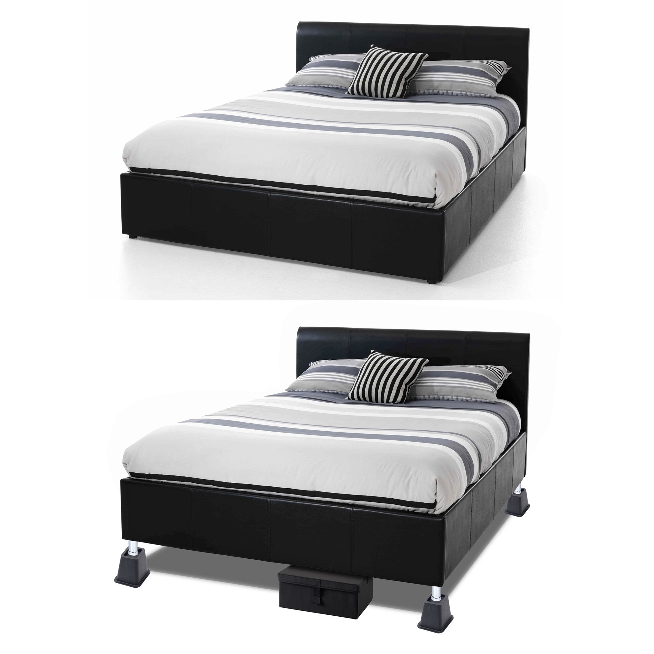 HOME IT high impact plastic bed lifters highlight durability for daily use