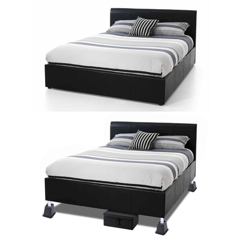 HOME IT high impact plastic bed lifters highlight durability for daily use