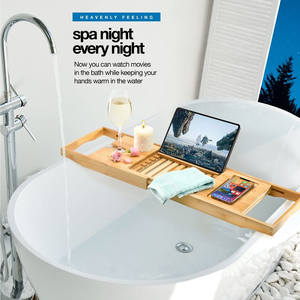 HOME IT ready-to-use tray arrives assembled for immediate use in any bathroom.