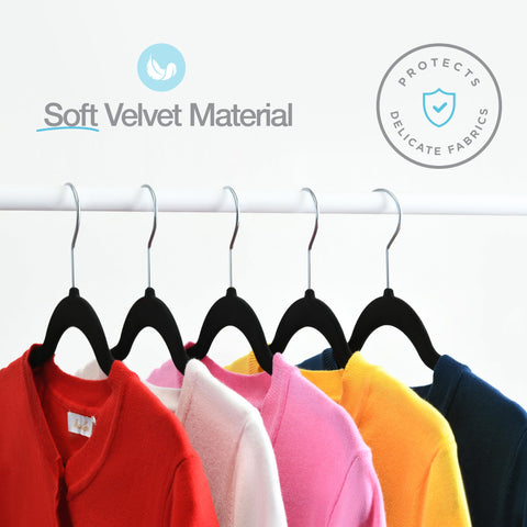 HOME IT hangers with 360-degree swivel hooks for easy access.