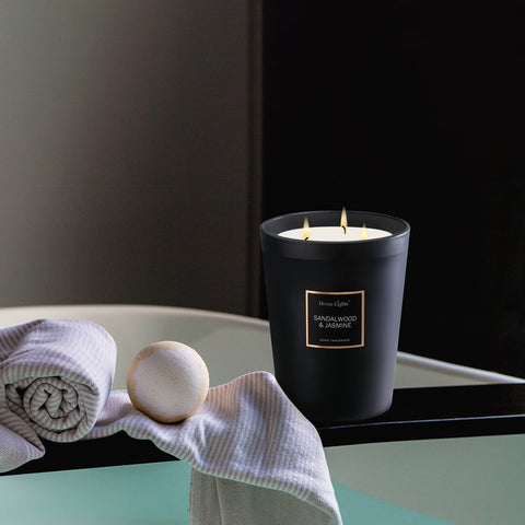 Home Lights gift-worthy candle display with multiple scents