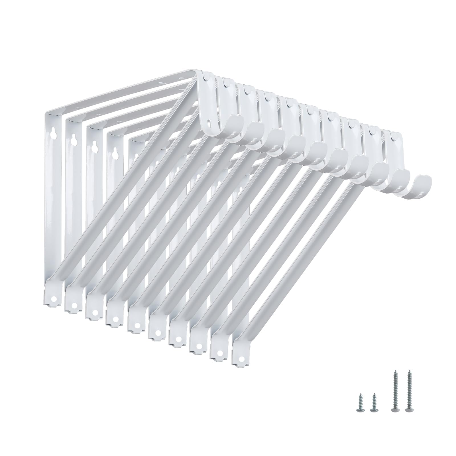 HOME MASTER HARDWARE heavy duty closet bracket supports up to 250 lbs for sturdy storage.