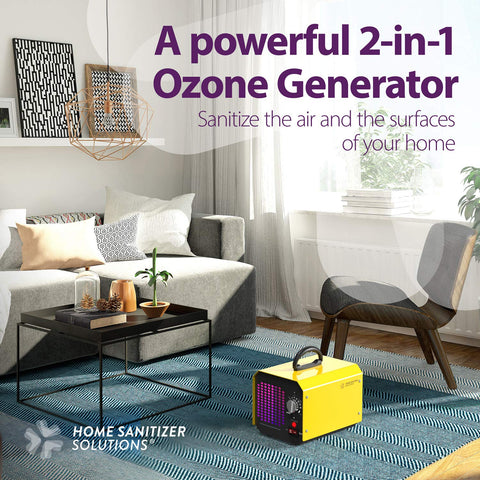 HOME SANITIZER SOLUTIONS air purifier ionizer combo for cleaner air and reduced odors.