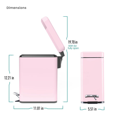 Home Zone Living matte pink finish adds stylish warmth to spaces