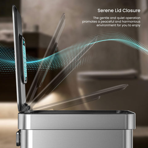 Home Zone Living slow closing lid for quiet home operation