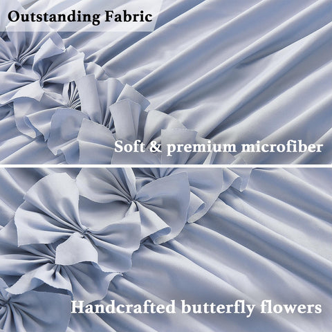Homechoice Decor 12-buttonholes design ensures secure curtain hanging.
