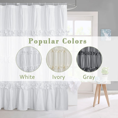 Homechoice Decor gift-worthy curtain for weddings or housewarmings to elevate bathrooms.
