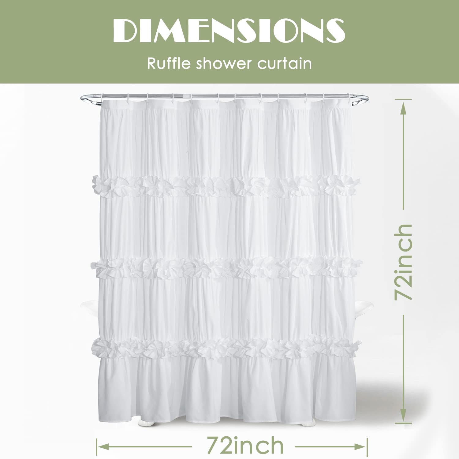 Homechoice Decor machine washable curtain simplifies care and quick drying.
