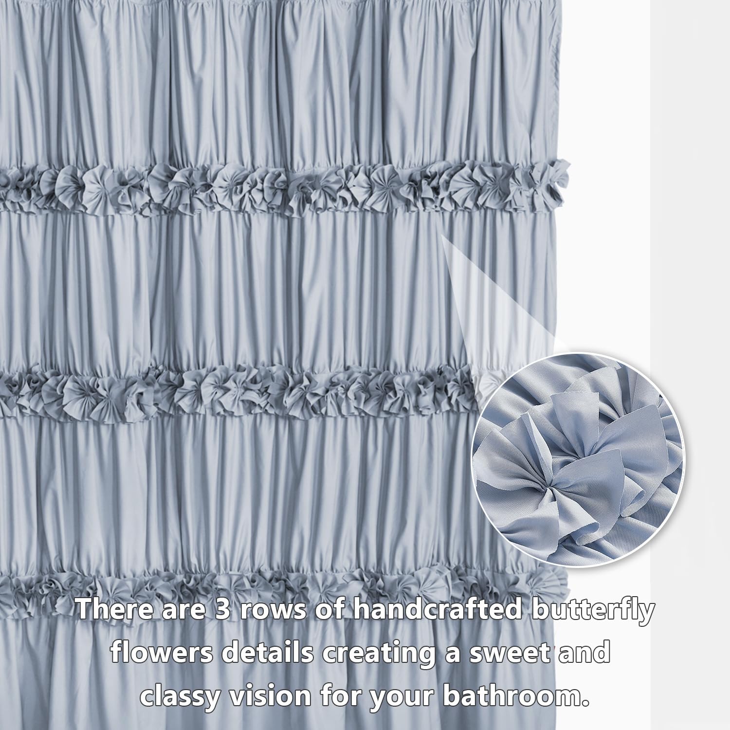 Homechoice Decor vintage bow-tie detailing adds charming, old-world character.
