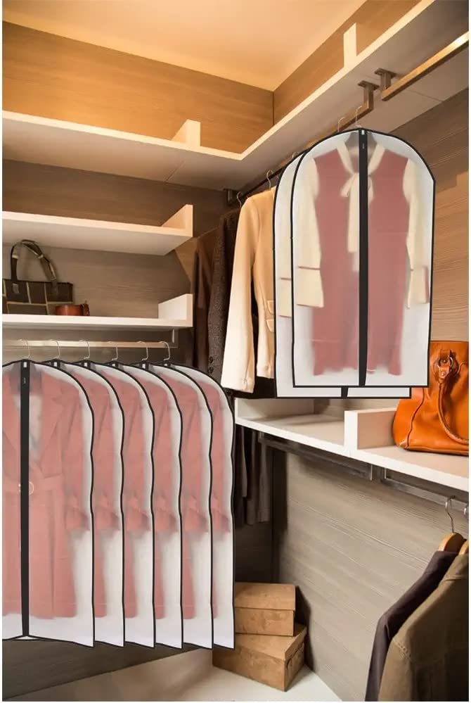 HomeClean 24x60 bag safeguards long gowns and coats from wrinkles