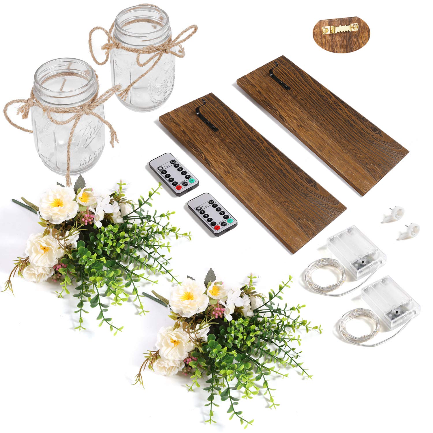 Homecor decorative sconces for kitchen, bedroom, and hallways with warmth.