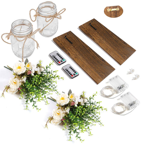 Homecor decorative sconces for kitchen, bedroom, and hallways with warmth.