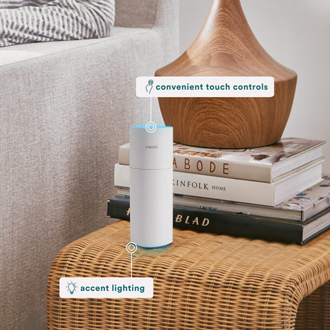 Homedics portable humidifier auto off timer for safe sleep