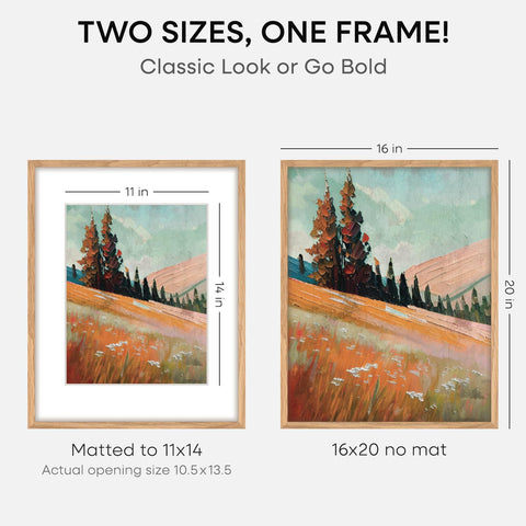 Homeforia gallery grade tempered glass delivers true clarity for your art.