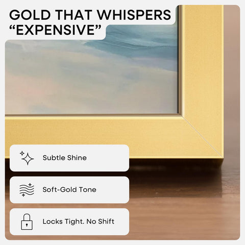 Homeforia tempered glass provides true clarity for sharp artwork