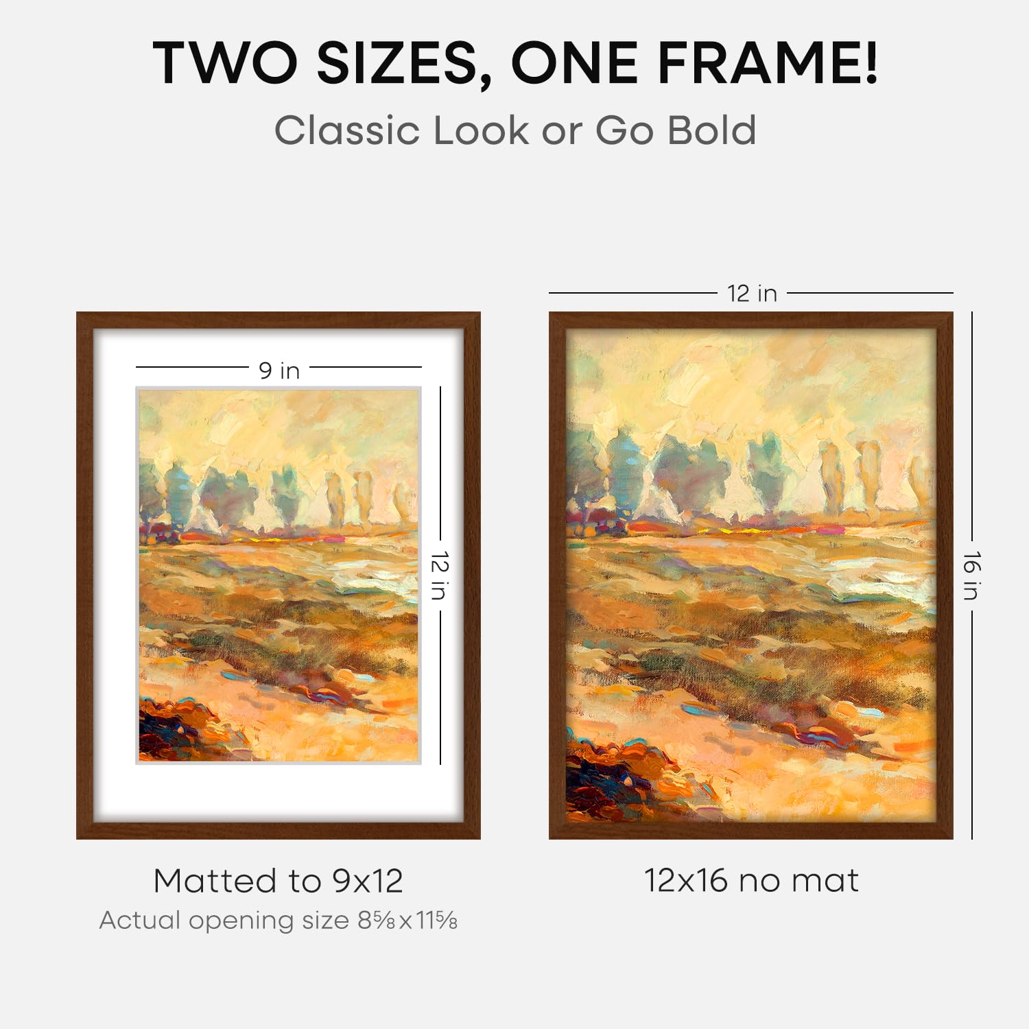 Homeforia tempered glass clarity enhances every detail of your image.