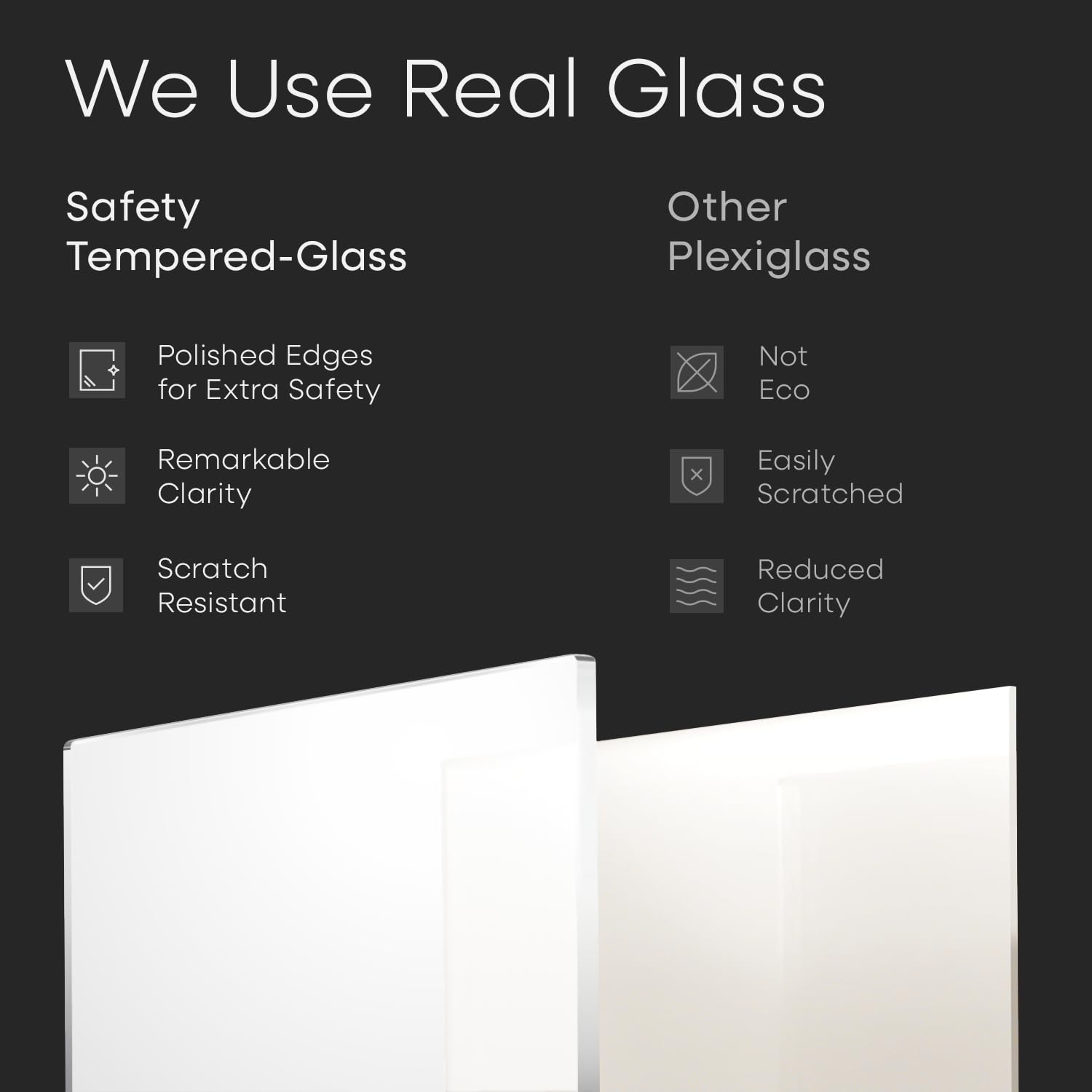Homeforia wall kit included enables quick, secure installation.