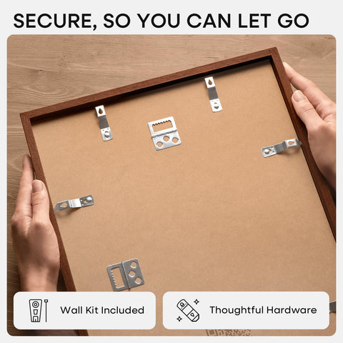 Homeforia wall kit mounted for easy, elegant display.