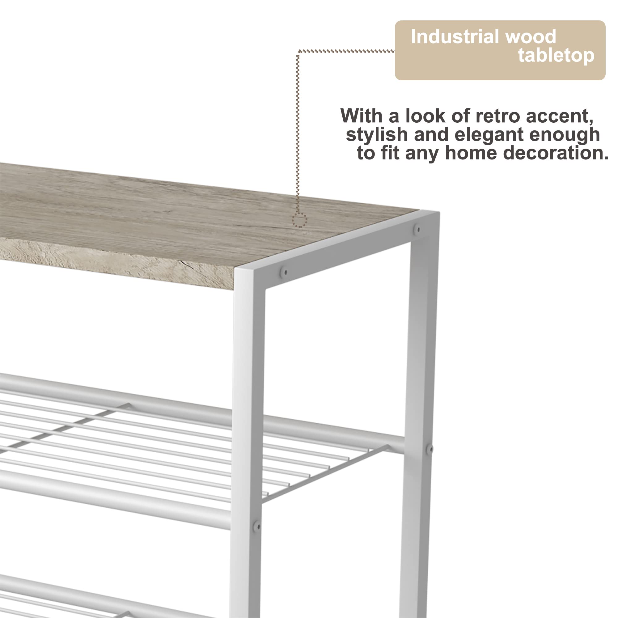 HOMEFORT versatile open design ideal for small spaces and bedrooms