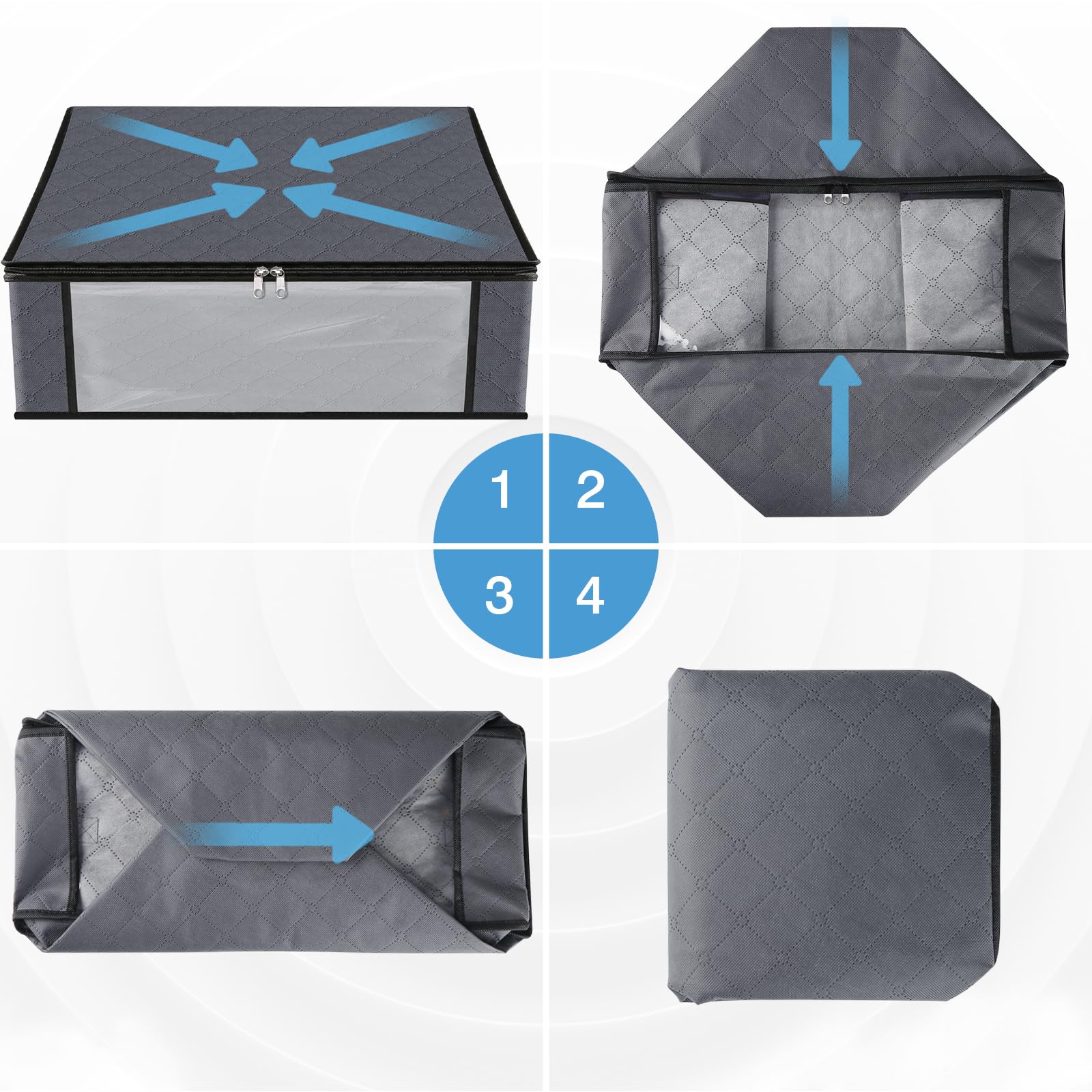 HomeHacks versatile storage for closet, under bed, nursery, or dorm