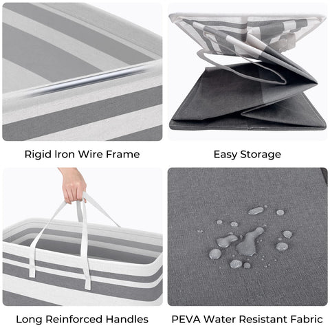 HomeHacks freestanding structure with top-edge frame stays upright even when empty.