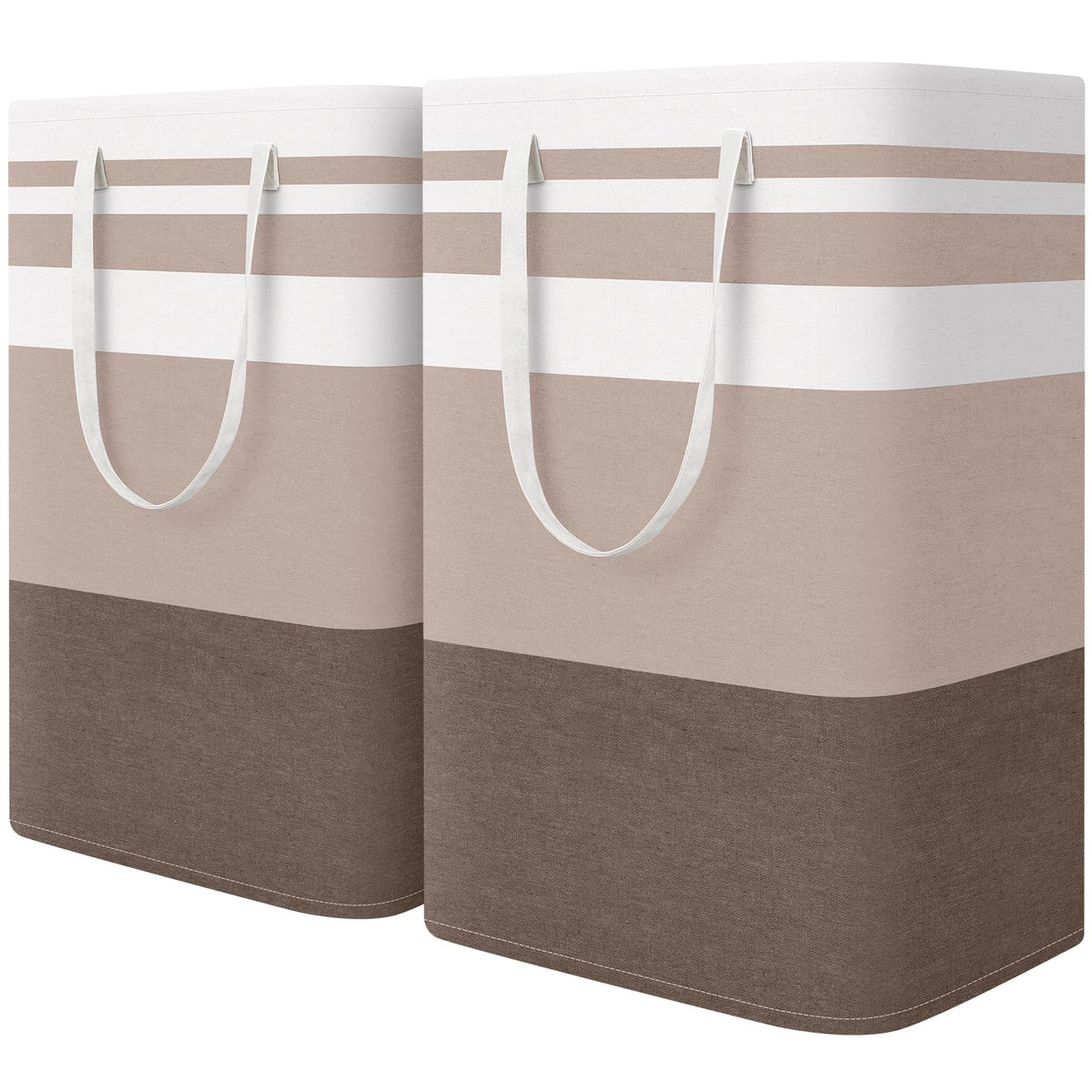 HomeHacks large laundry basket frame shows a sturdy freestanding design for upright organization.