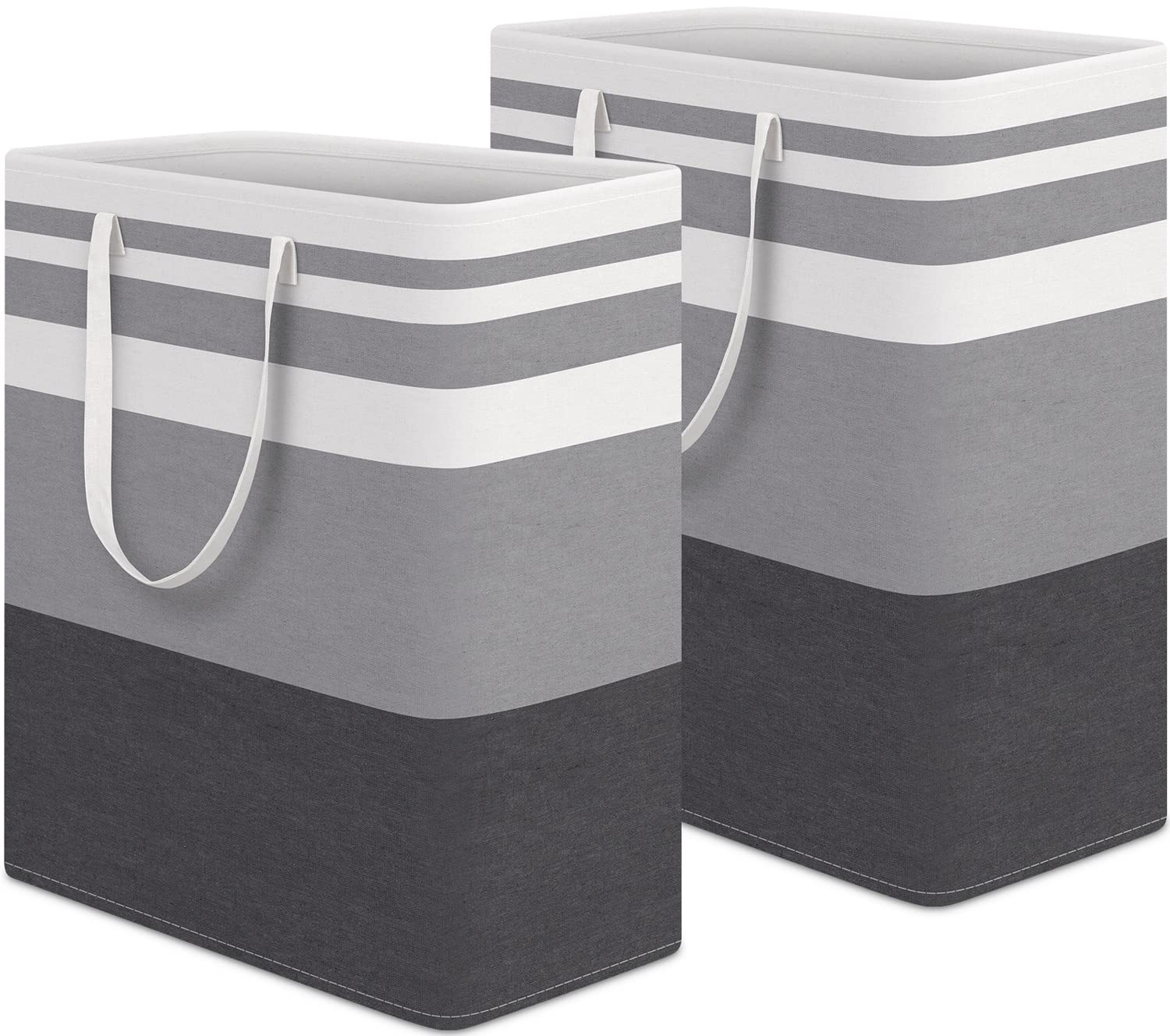HomeHacks Laundry Basket 100L shows ample capacity for clothes and toys in dorm rooms.