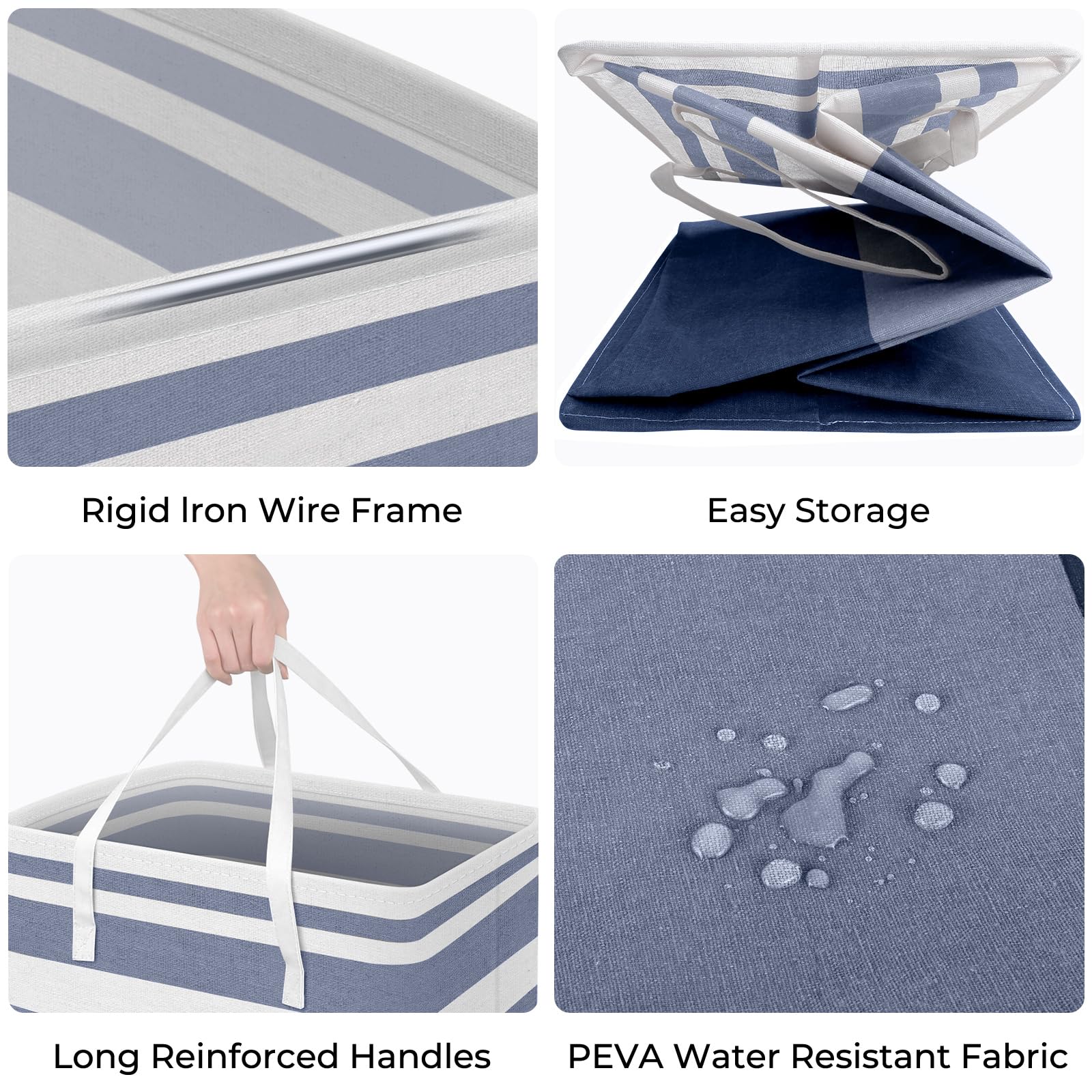 HomeHacks large 88L interior shows cotton-flax fabric and spacious capacity.