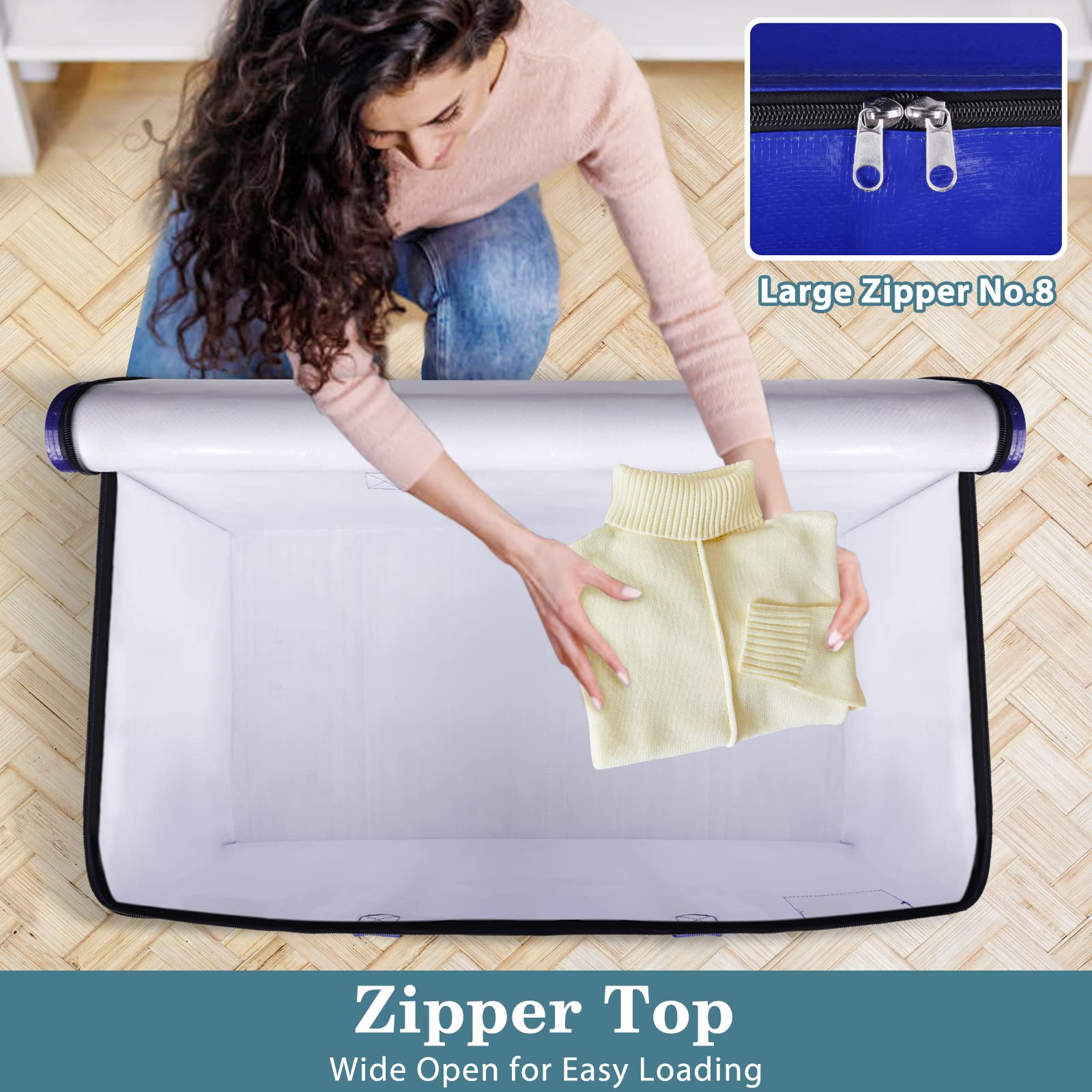 HomeHacks 125L blue option for extra capacity during moves