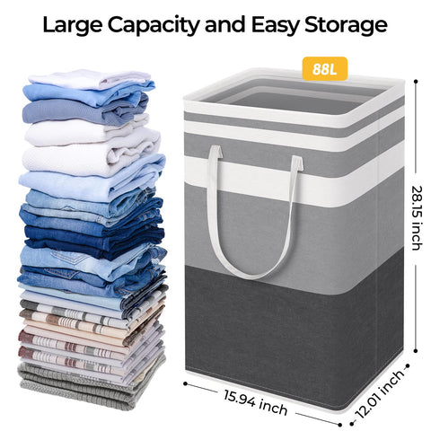HomeHacks-premium-fabric-waterproof: interior PEVA coating keeps contents dry and easy to wipe.