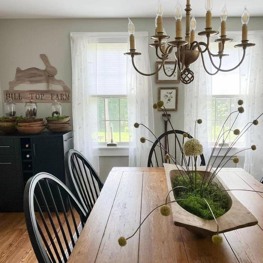 HOMEIDEAS 52x84 window drapes suitable for bedroom or living room.