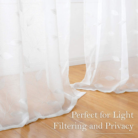 HOMEIDEAS airy ambiance curtains brighten spaces with gentle light.