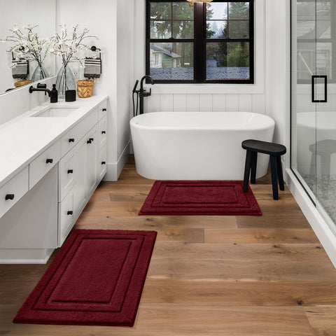 HOMEIDEAS bathroom decor mat – stylish addition to bath space.