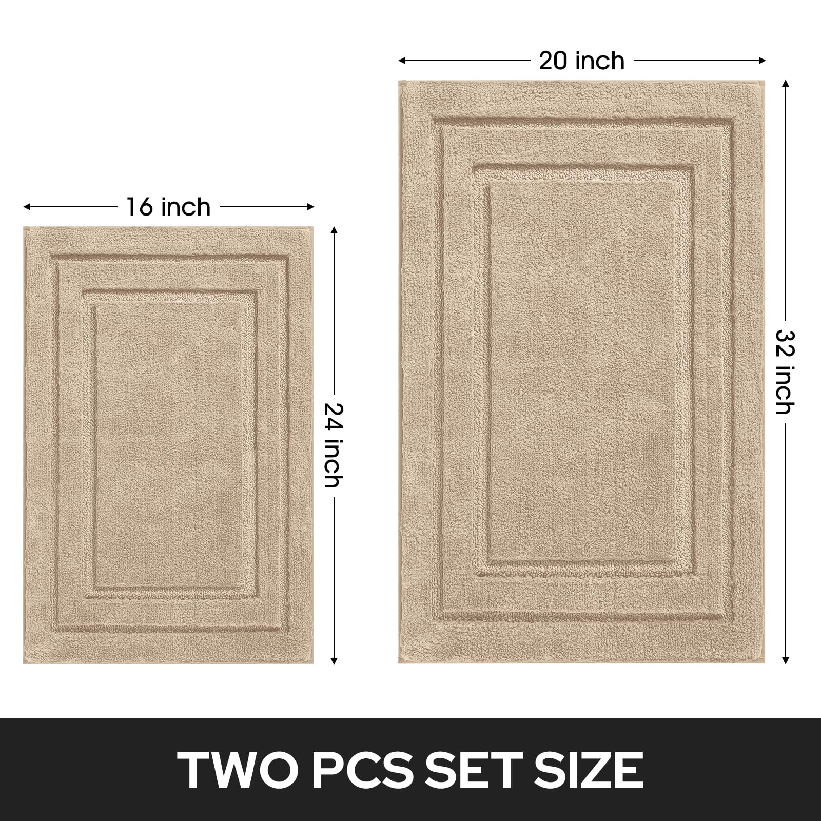 Homeideas bedroom scene with beige rug, cozy foot comfort