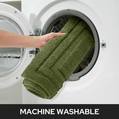 HOMEIDEAS versatile bathroom rugs suitable for bedroom, bathroom, or entryway decor.