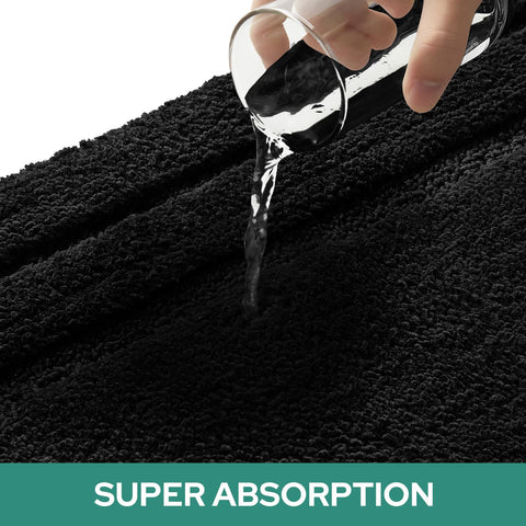 HOMEIDEAS U-shape 20x24 rug adds non-slip comfort around sinks
