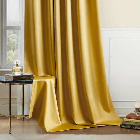Care guidelines for HOMEIDEAS curtains including gentle washing and wrinkle-free storage