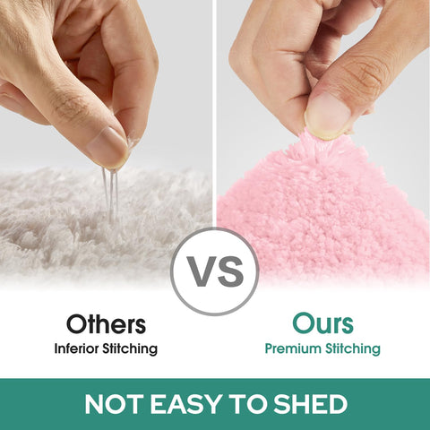 HOMEIDEAS machine-washable rugs stay fresh through repeated washes.
