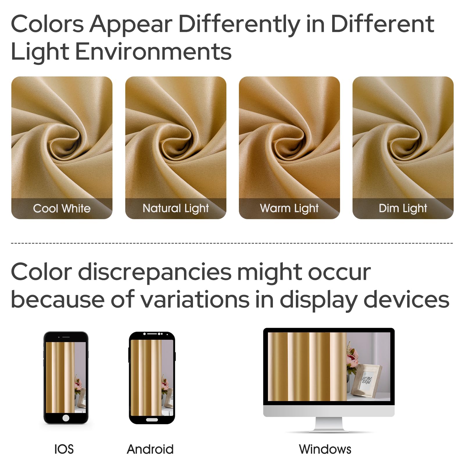 HOMEIDEAS gold satin drapes elevate bedroom decor.