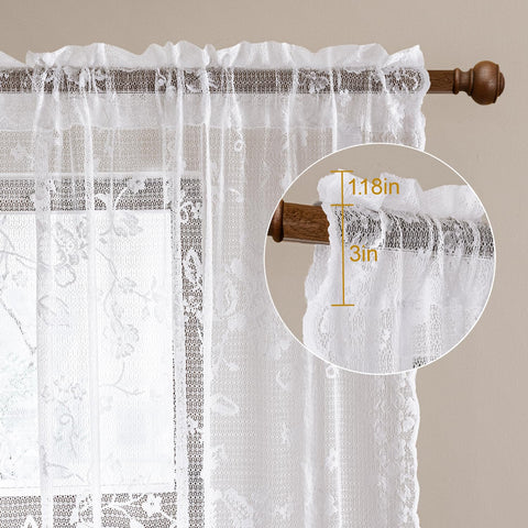 HOMEIDEAS Soft filtered light creates a warm morning glow in any room.