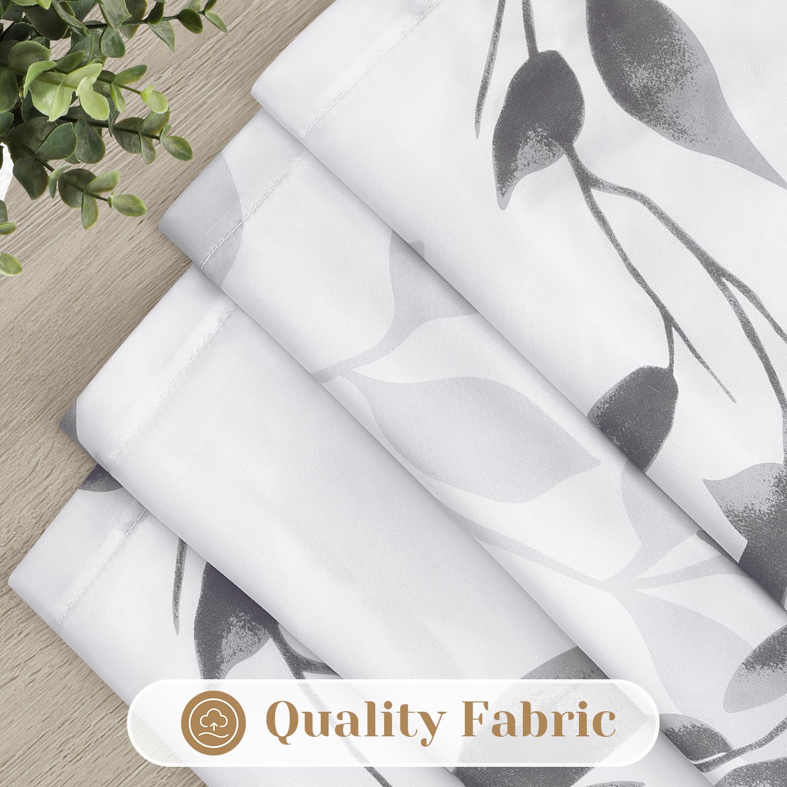 HOMEIDEAS silky-textured fabric resists snagging, suitable for households with pets