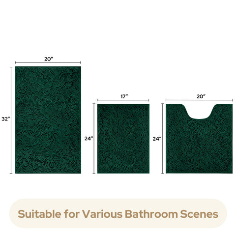 HOMEIDEAS ultra-soft shag invites plush comfort beneath foot.