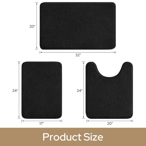 HOMEIDEAS Memory foam bath mat creates a spa-like feel at home.