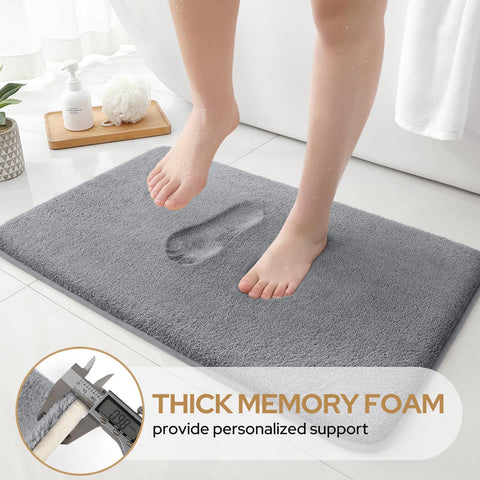 HOMEIDEAS U-shaped rug 20x24 non-slip backing stays in place