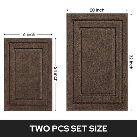 HOMEIDEAS versatile rug for bathroom, bedroom, or entry.