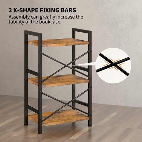 Homeiju Bookshelf versatile for living room, study, or office.