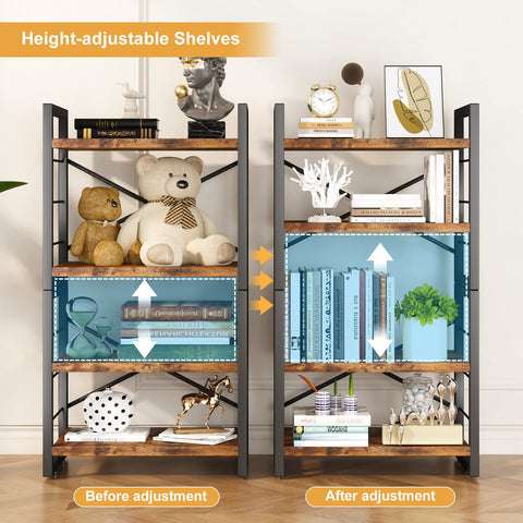 Homeiju Desk Hutch demonstrates tidy dorm desk with compact, efficient storage.
